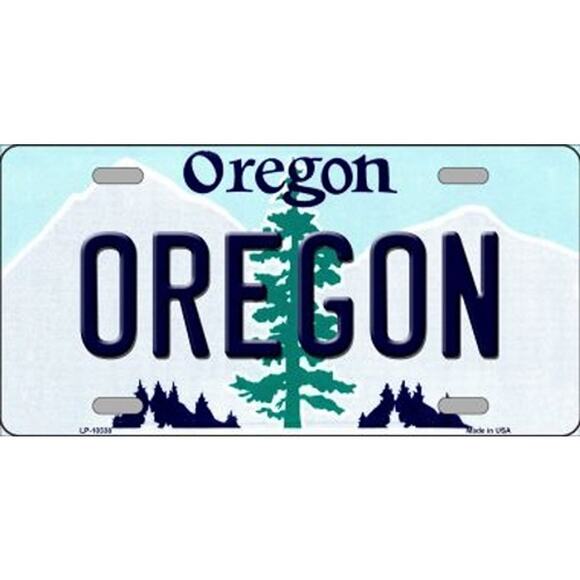 NCAA Oregon Ducks License Plate State Background Metal Tag Wall Sign Art New - Picture 3 of 3